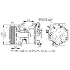 COMPRESSEUR E.S. REF  438351