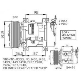 COMPRESSEUR E.S. REF  434580