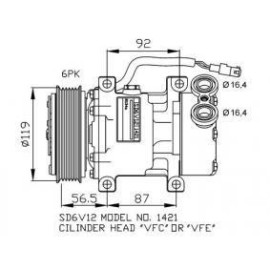 COMPRESSEUR E.S. REF  435849