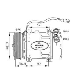 COMPRESSEUR E.S. REF  435741