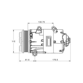 COMPRESSEUR E.S. REF  437973